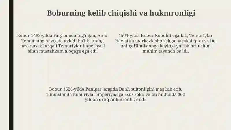 Oʻzbekiston tarixi taqdimot 4