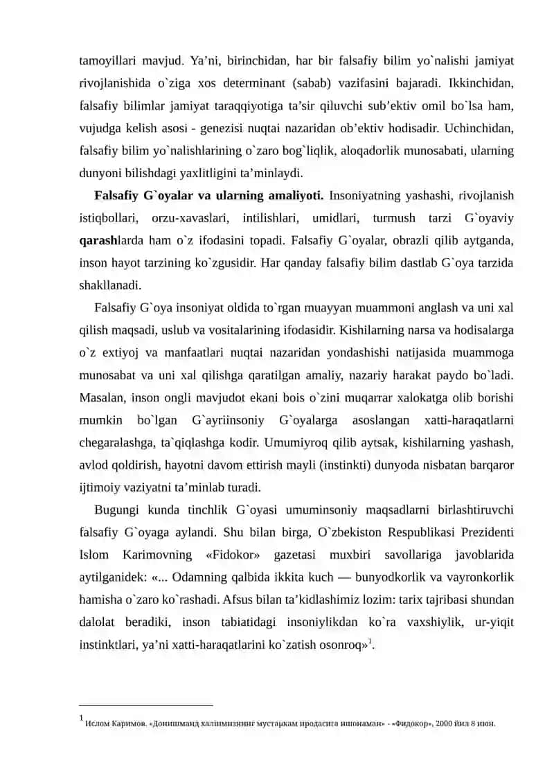Falsafiy bilimlar tizimi 4