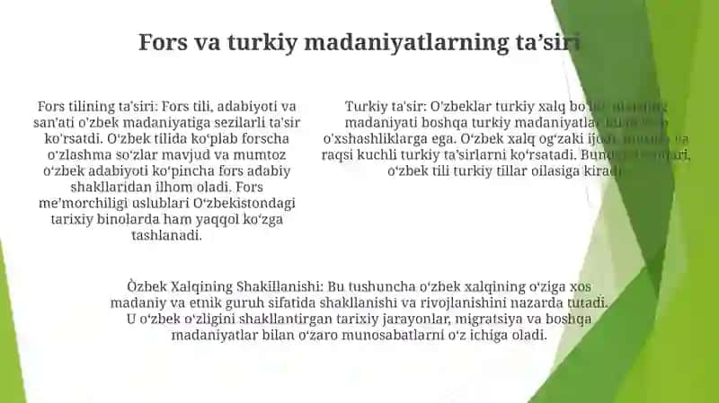 Òzbek Xalqining Shakillanishi 4