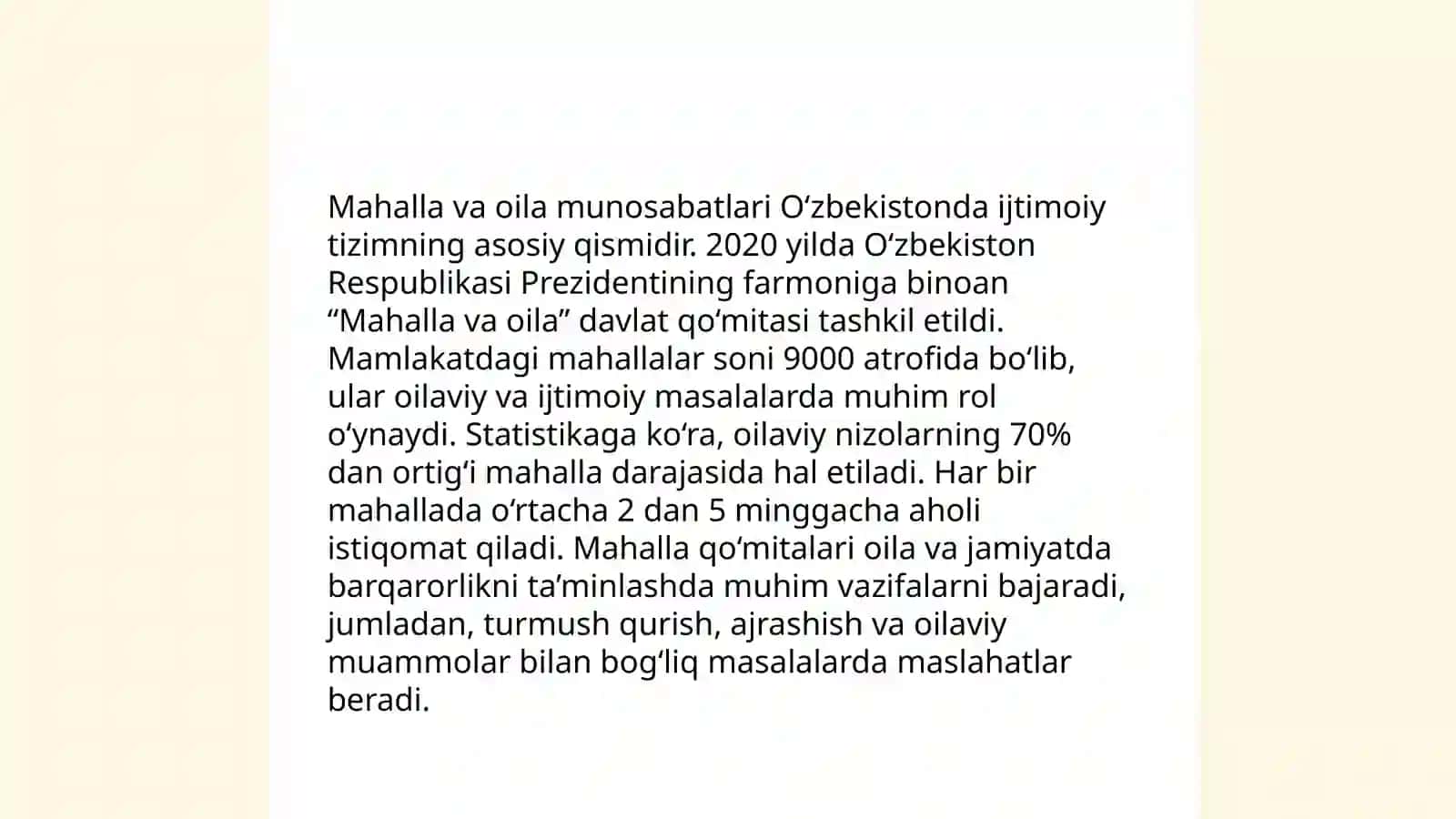 Shaxsning shakllanishida mahallaning orni 4