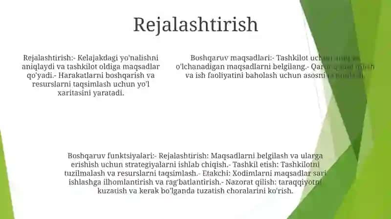 Boshqaruv Maqsadi Va Funksiyalari 4