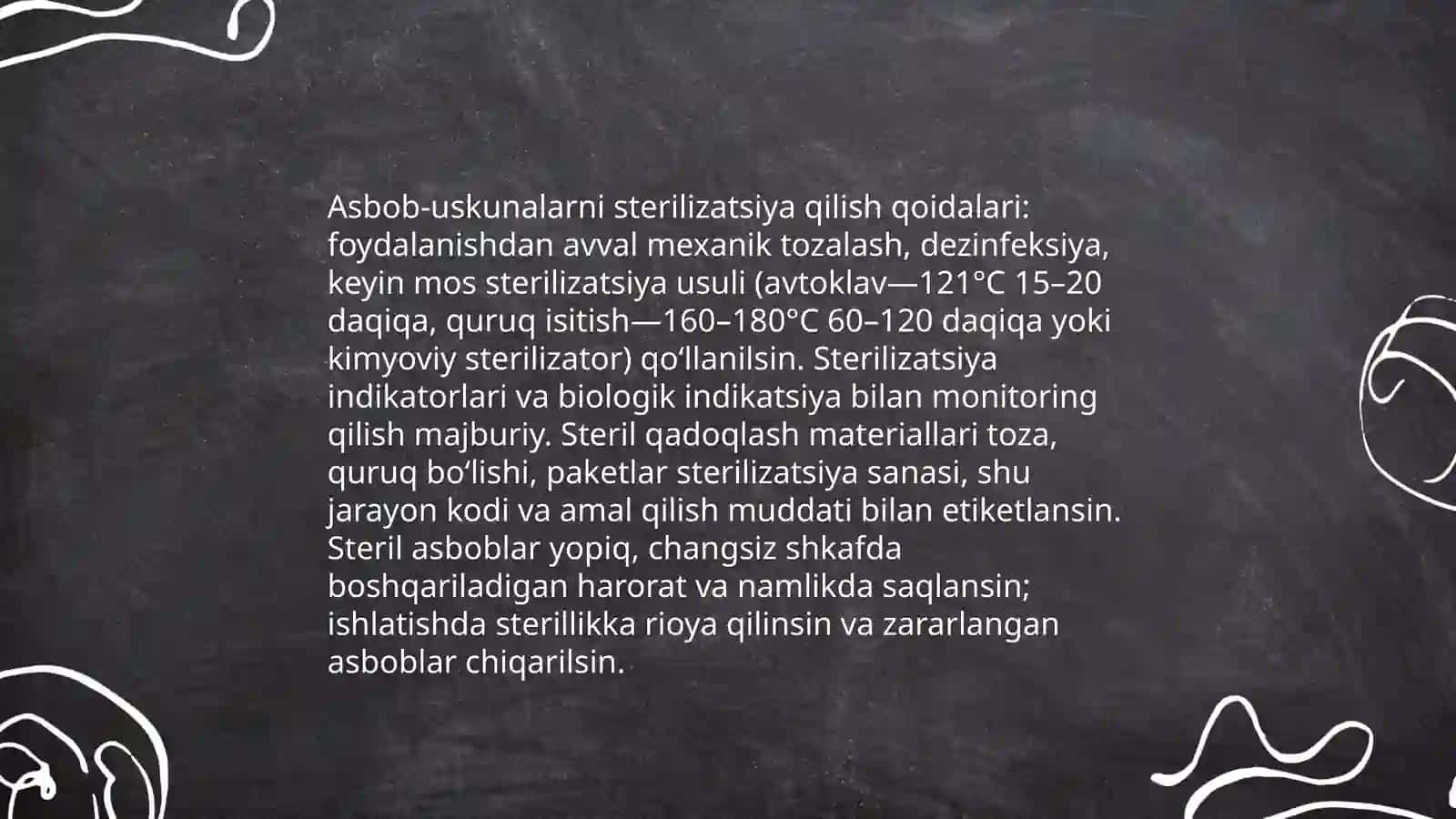 Muolaja honasida ishlash tartibi 4