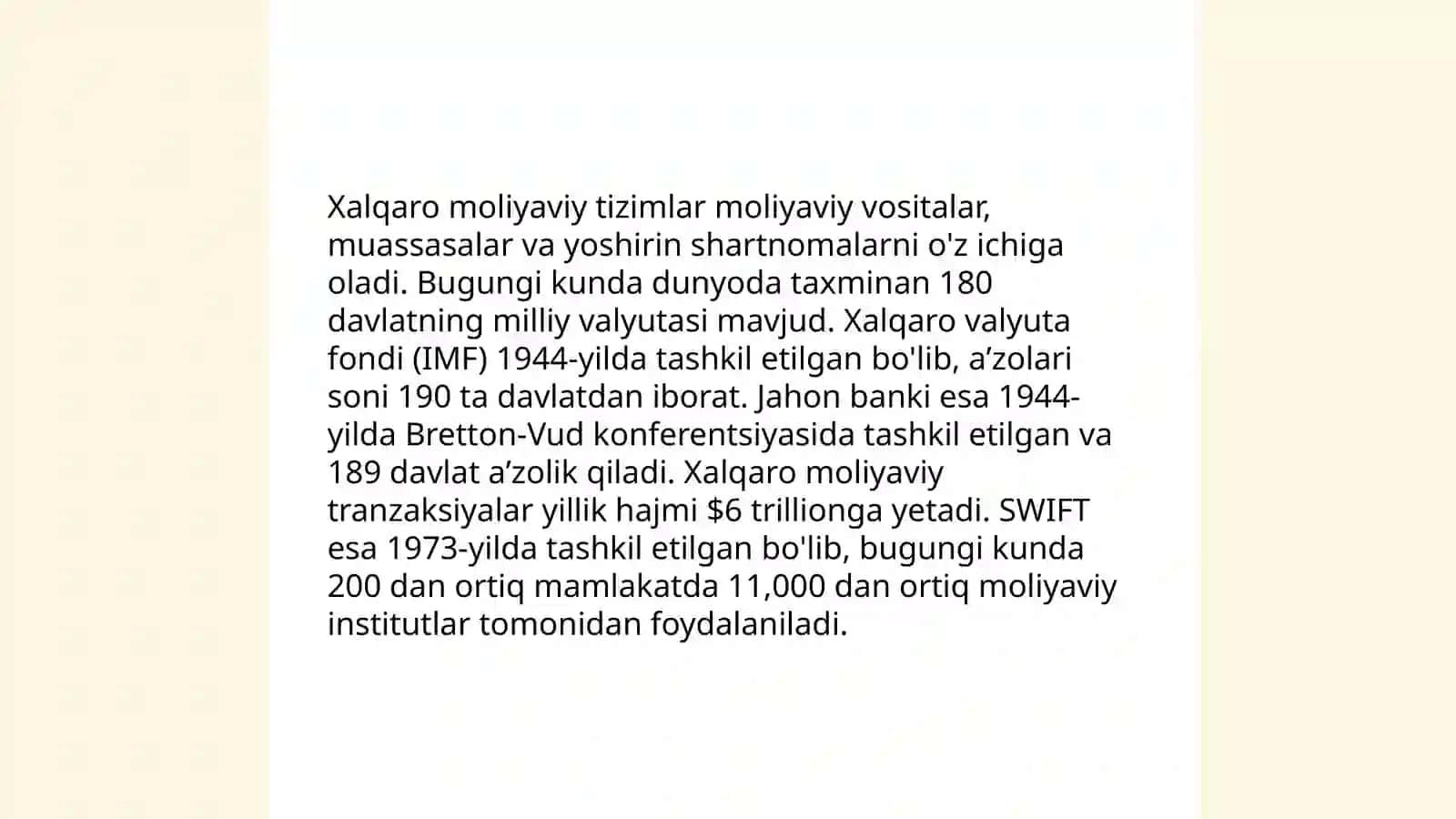 Xalqaro valyuta bozori 4