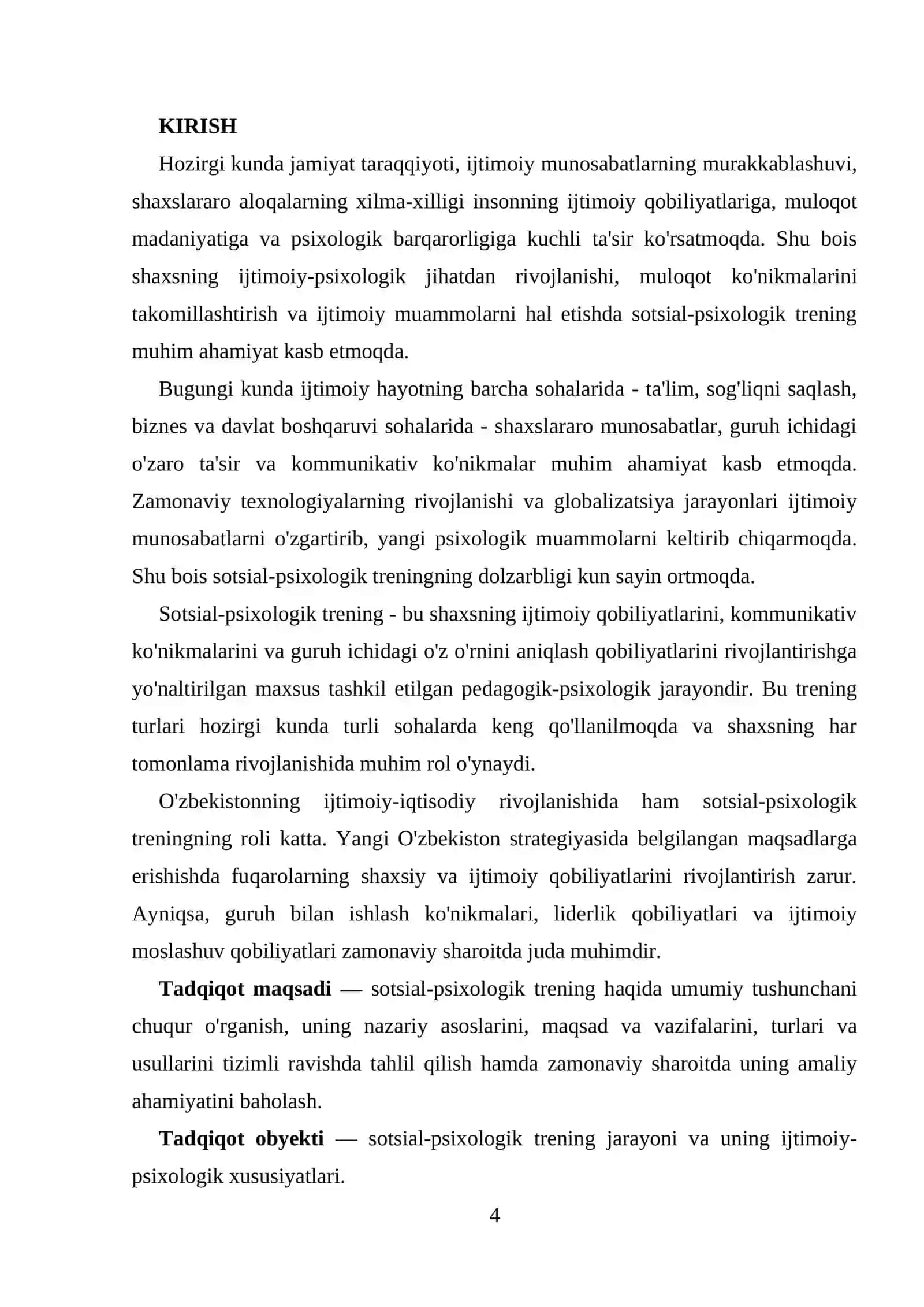PSIXOLOGIK TRENING ASOSLARI 4