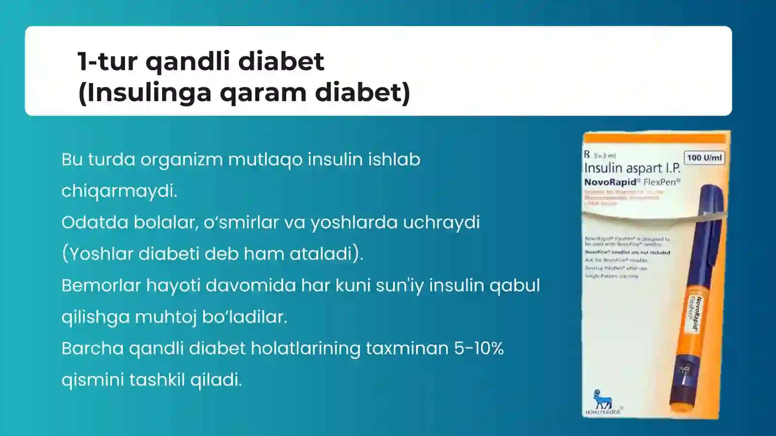 Qandli diabet. Sabablari va oldini olish 4