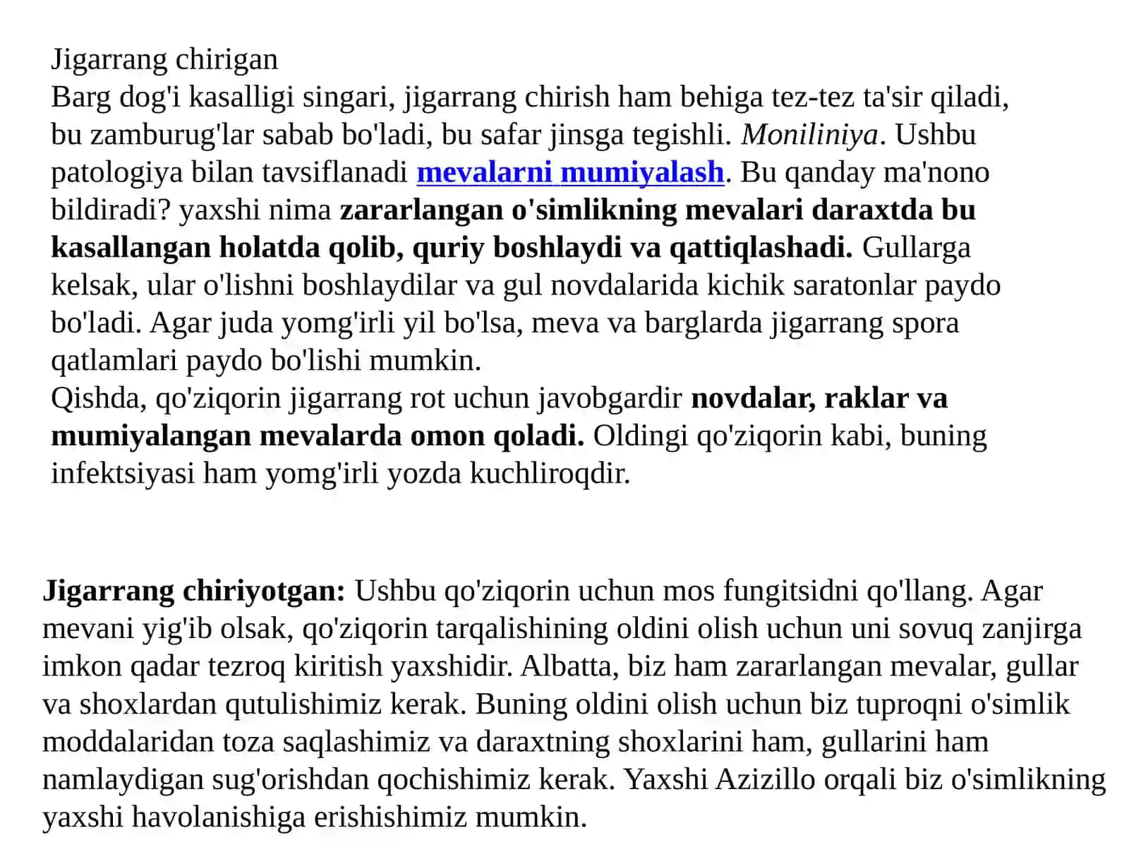 Behi zarar kunanda va kasalliklari 4