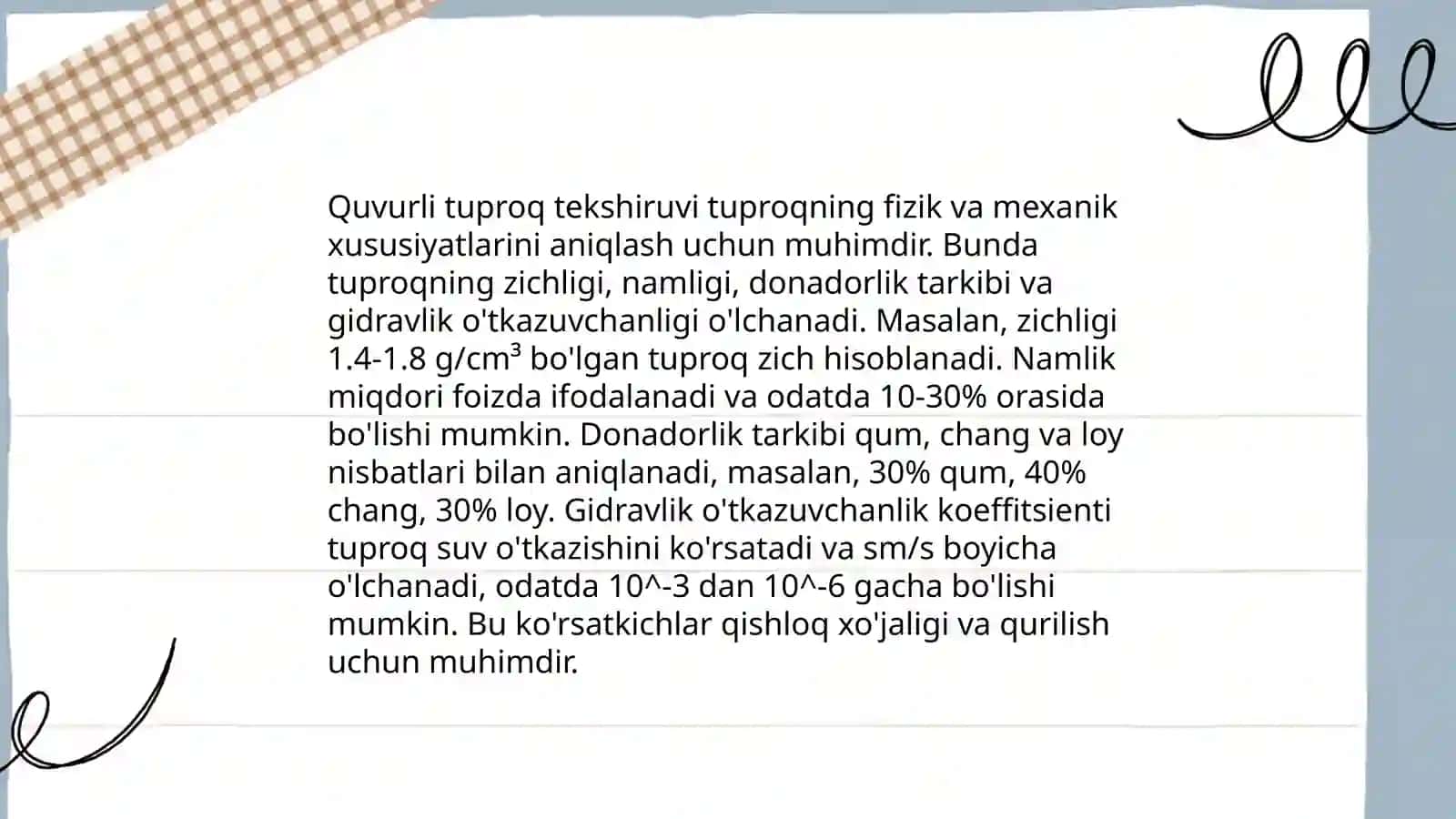 Tuproqning mexanik tarkibi 4