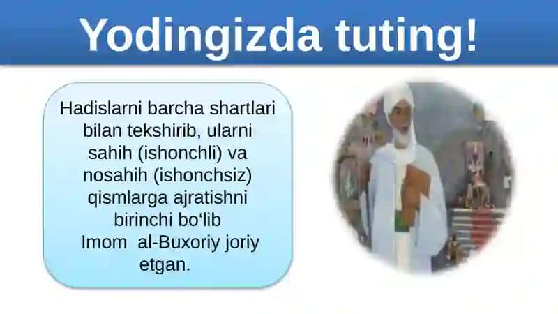 5-sinf adabiyot Hadislar tahlili 4