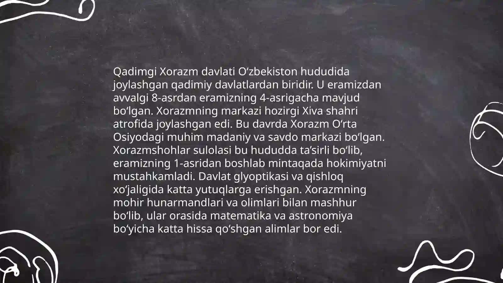 O'zbekiston Tarixi 4