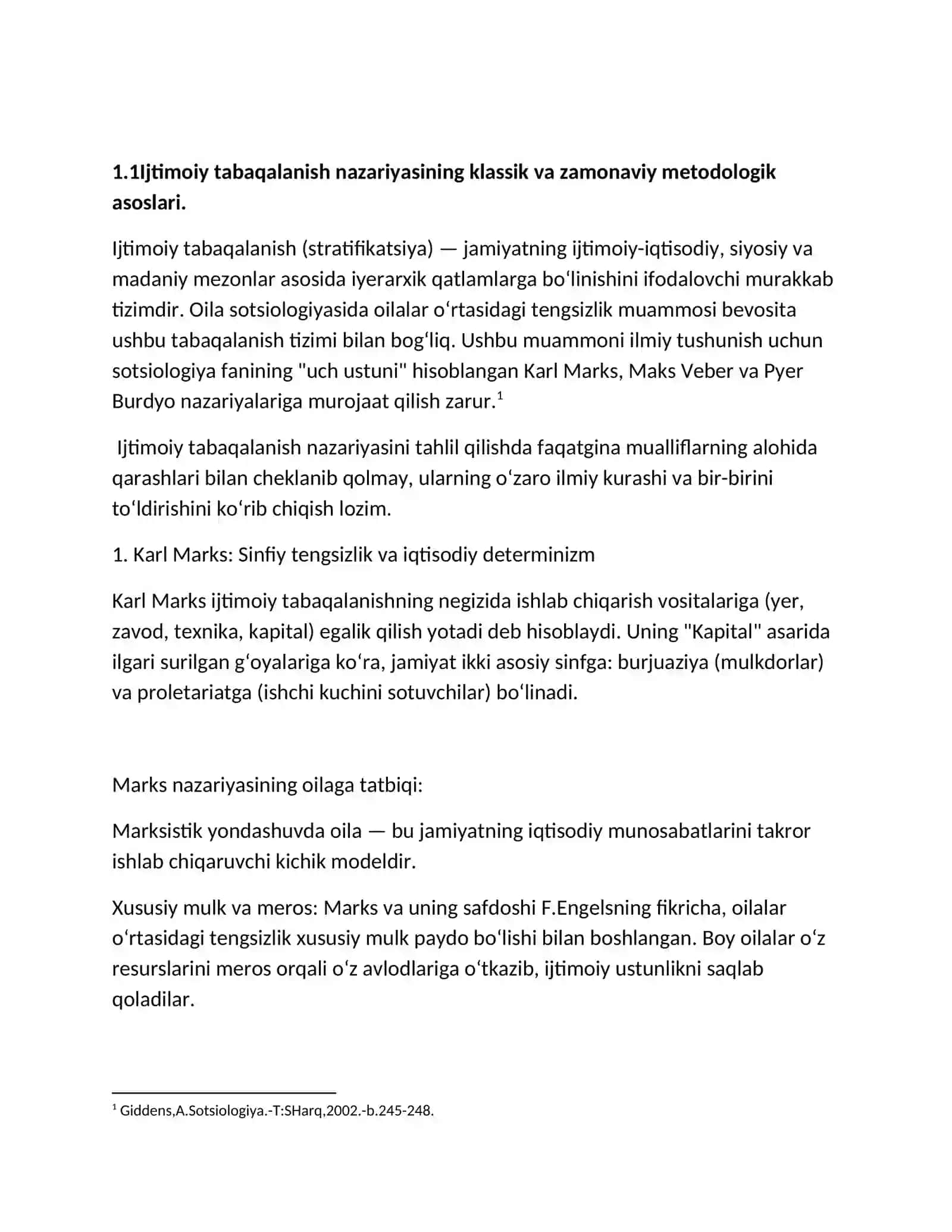 OILALAR O’RTASIDA IJTIMOIY TENGSIZLIK 4