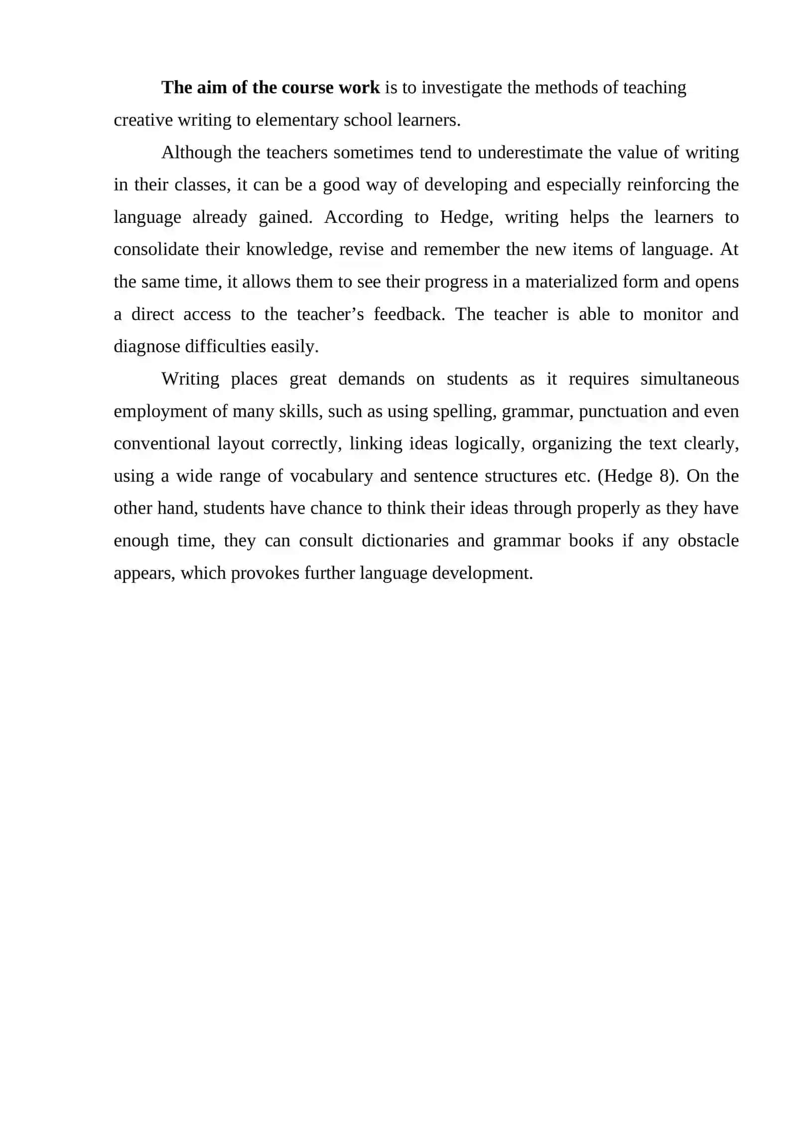 Creative Writing Skills for Primary School Learners 4