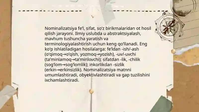 Ilmiy uslubning grammatik usullari 4