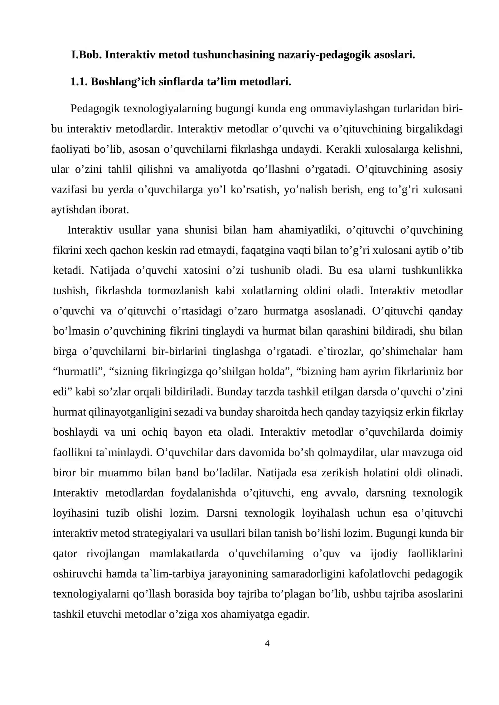 Integrativ texnologiyalar va ulardan foydalanish 4