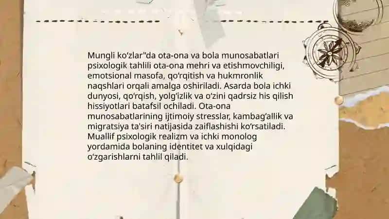 Mungli ko’zlar 4