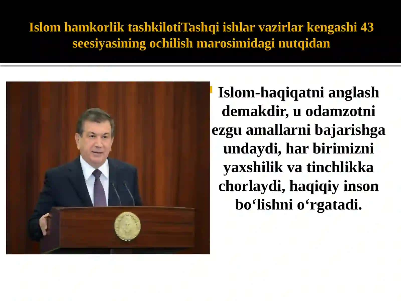 Islom ta'limoti asoslari 4