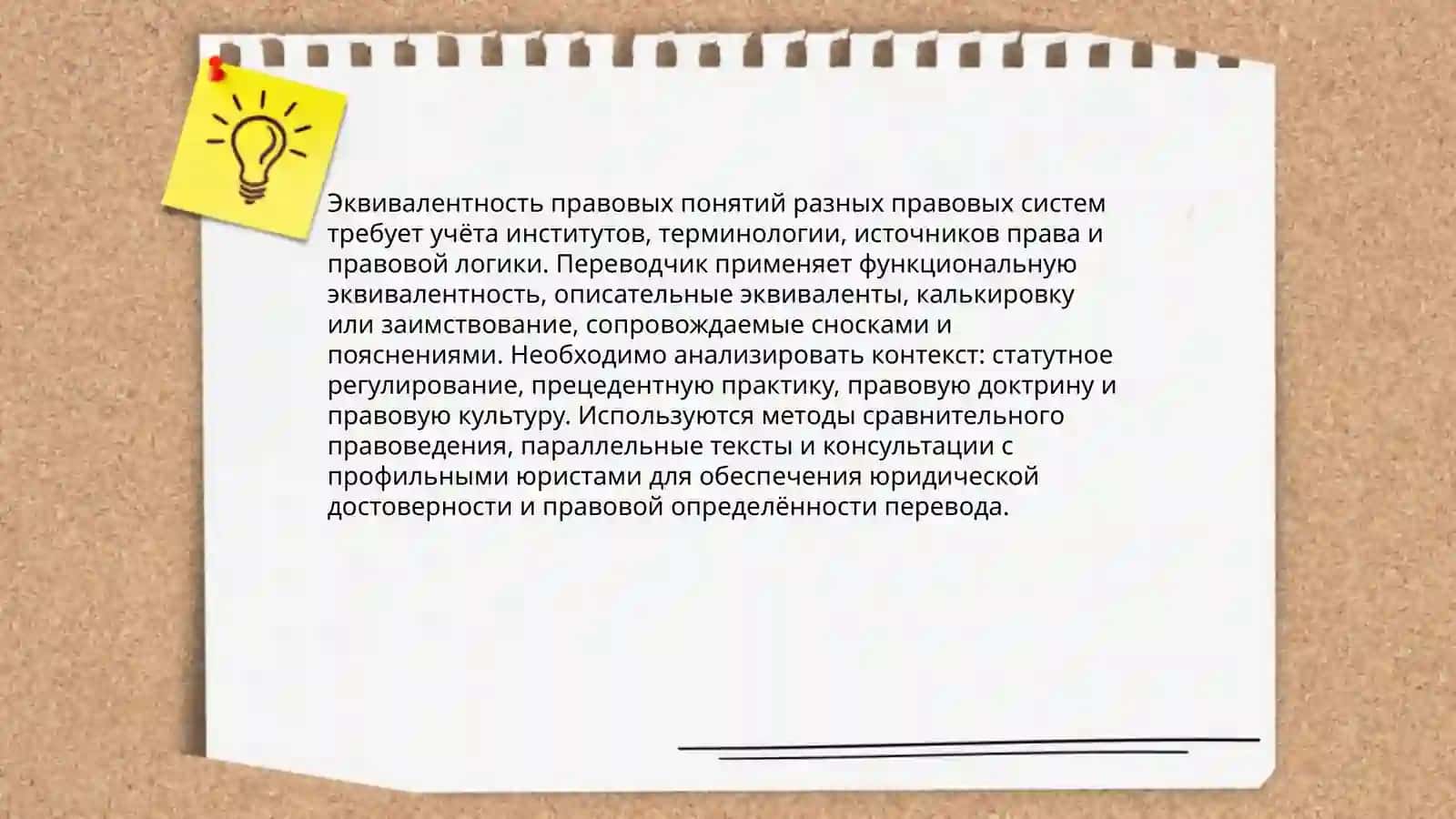 Особенности перевода юридических текстов 4
