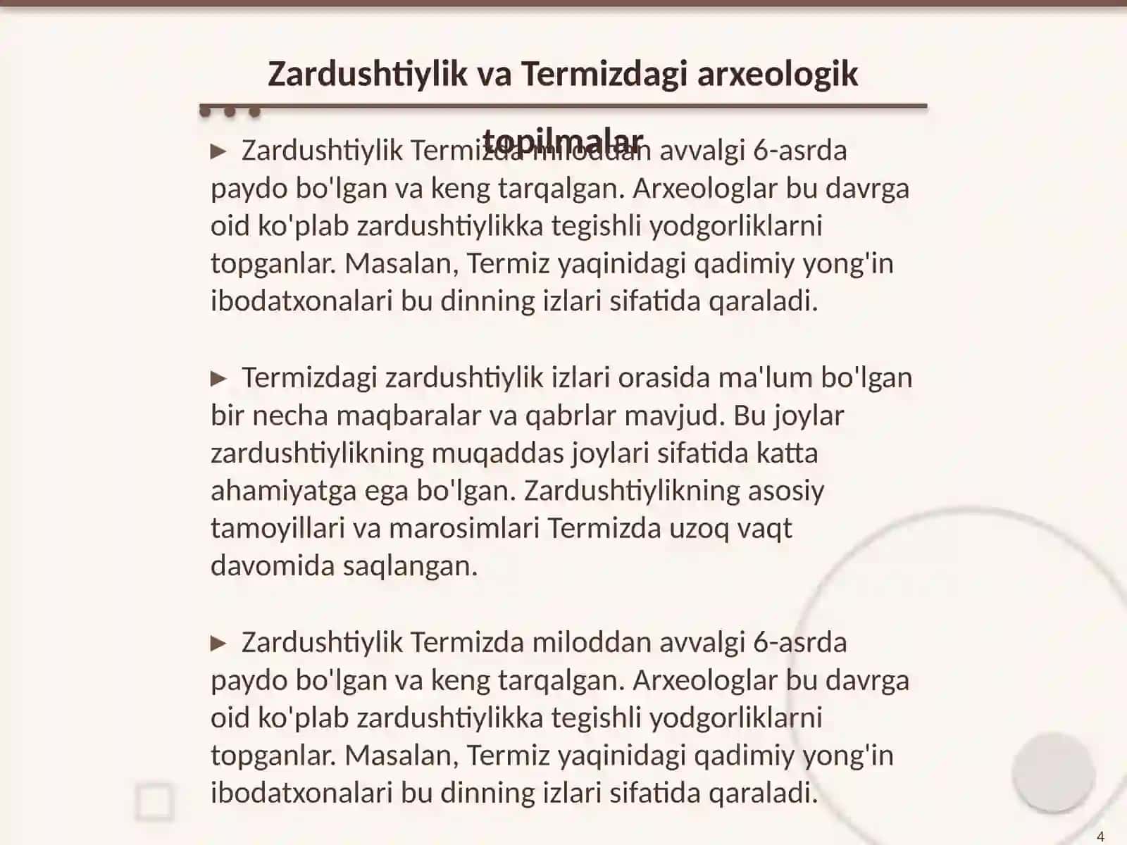 Islom dinigacha termiz dinlari tarixi 4