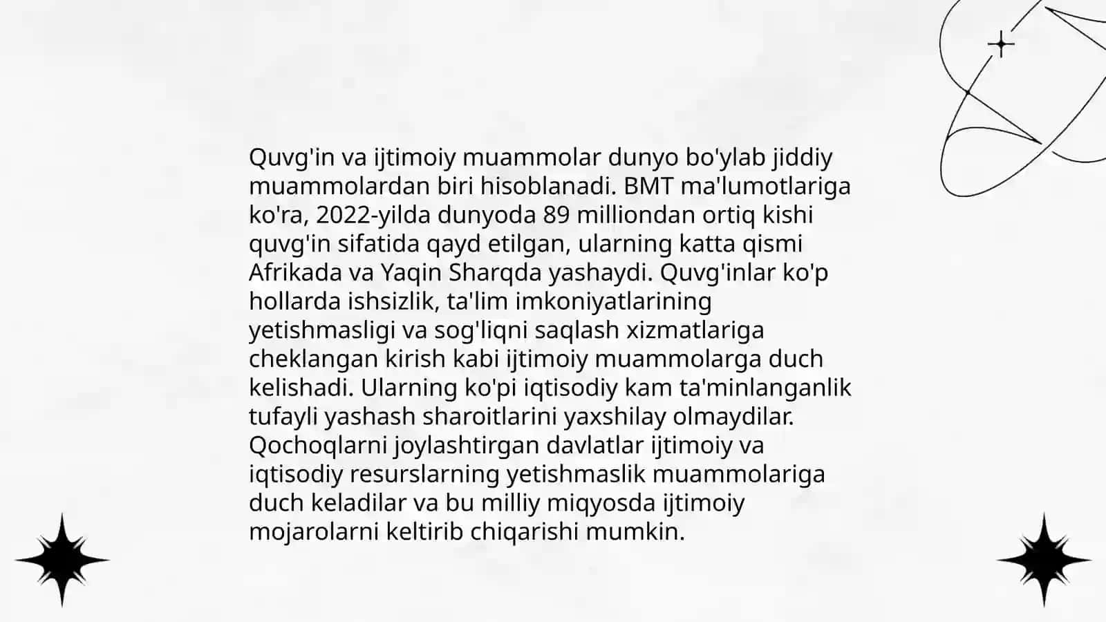 Insoniyat va adolat muammolari 4