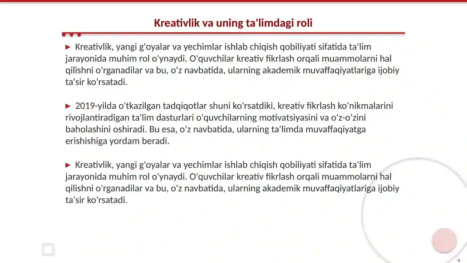 Taʼlimda STEAM tizimi va kreativlik 4