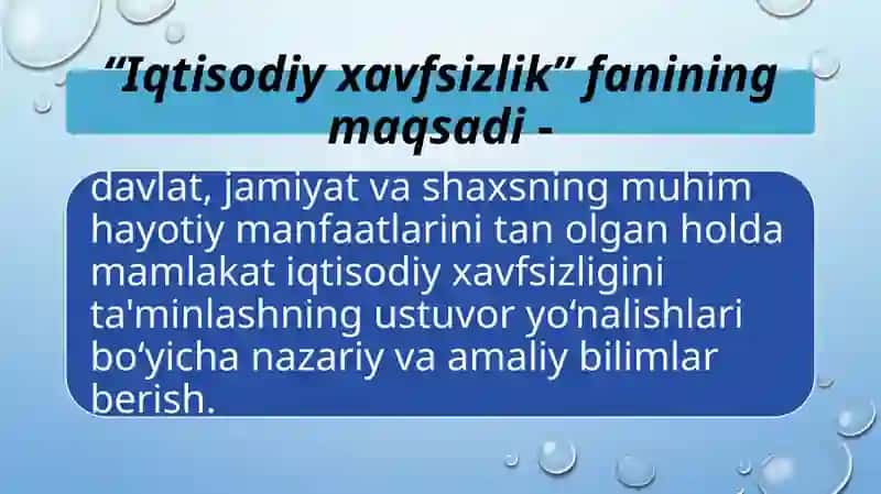 Иқтисодий хавфсизлик кафедраси 4
