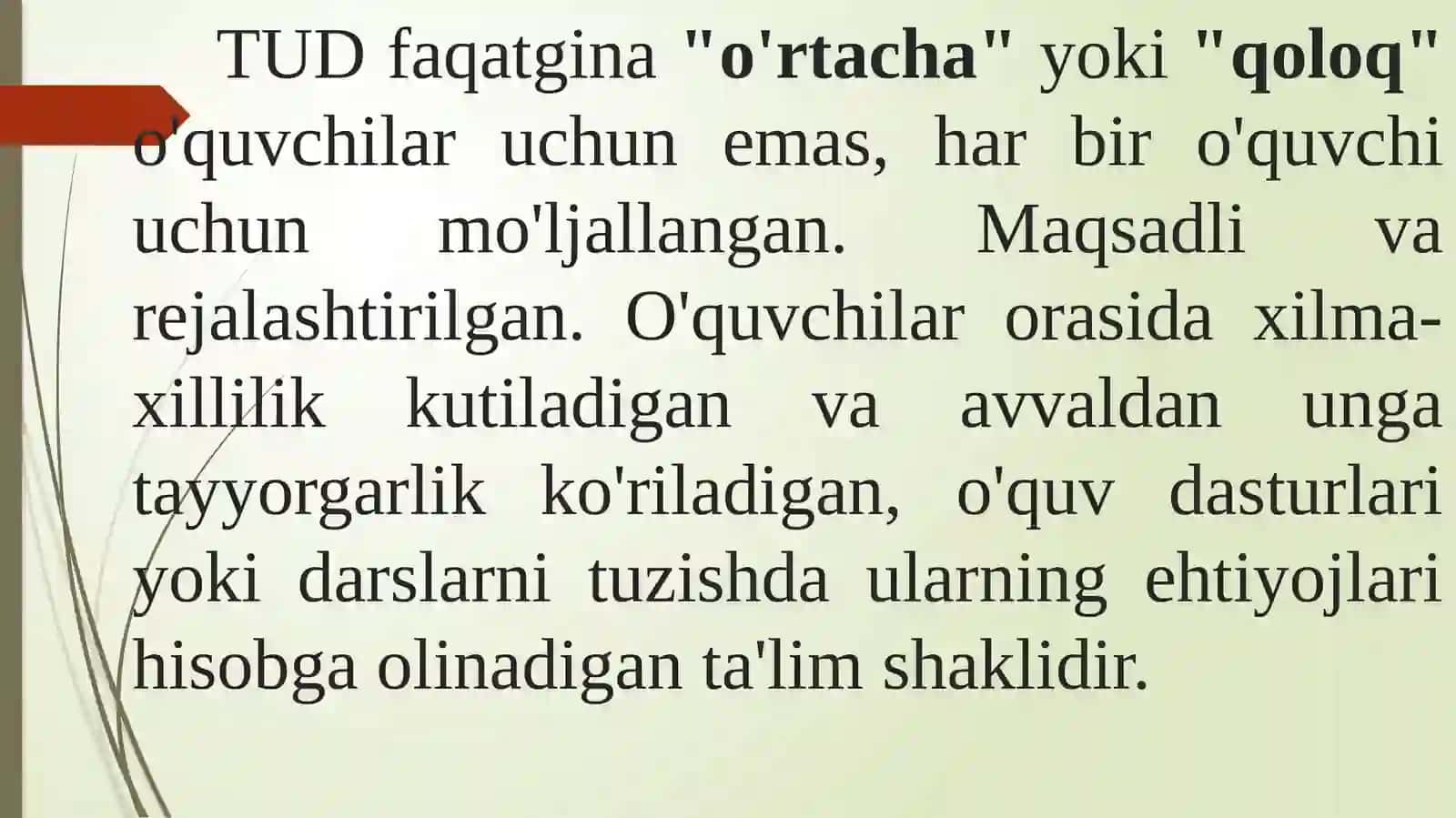 Ta’limninguniversaldizayni va individual ta’lim dasturi 4