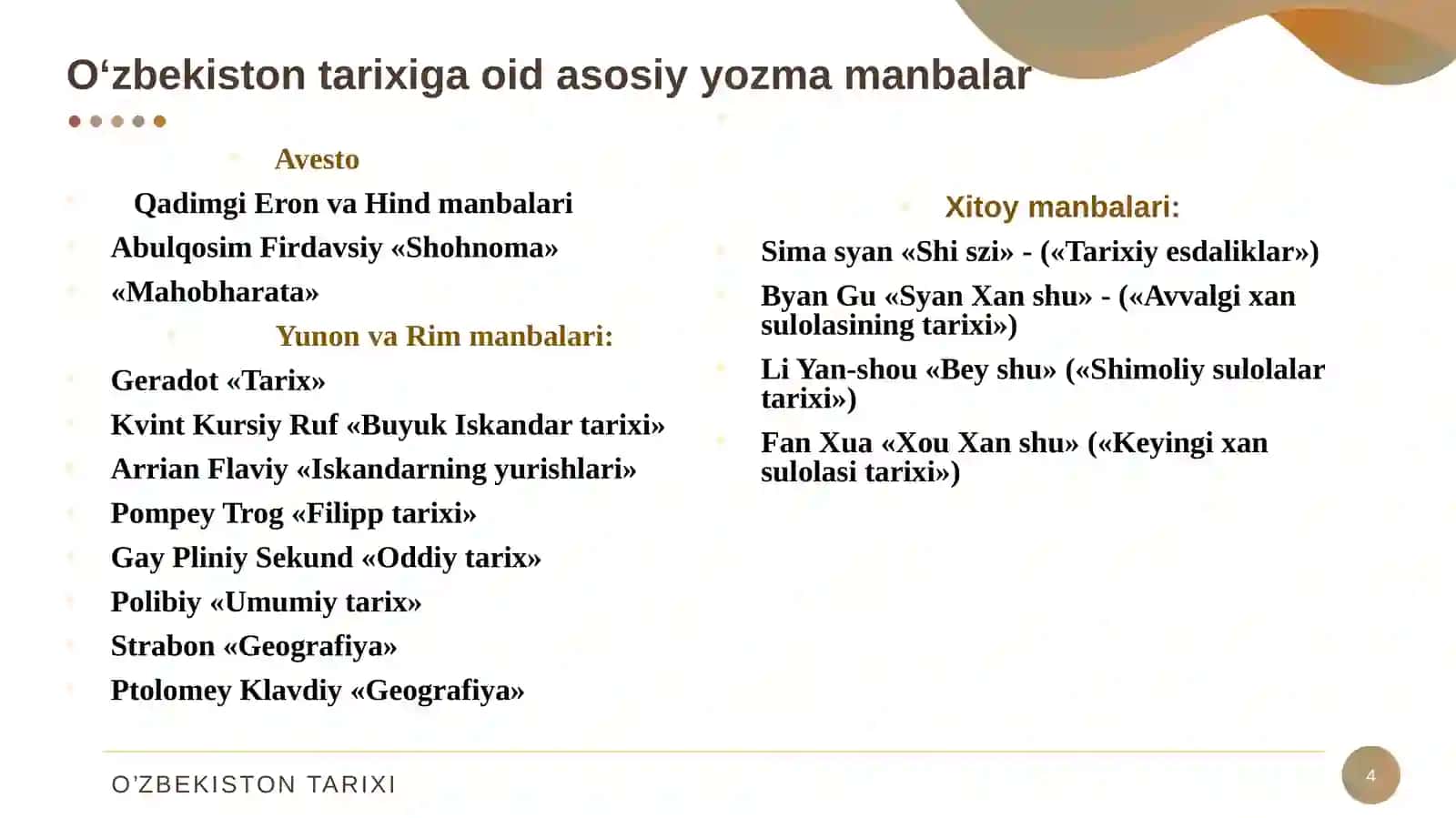 O‘zbekistonning eng yangi tarixi 4