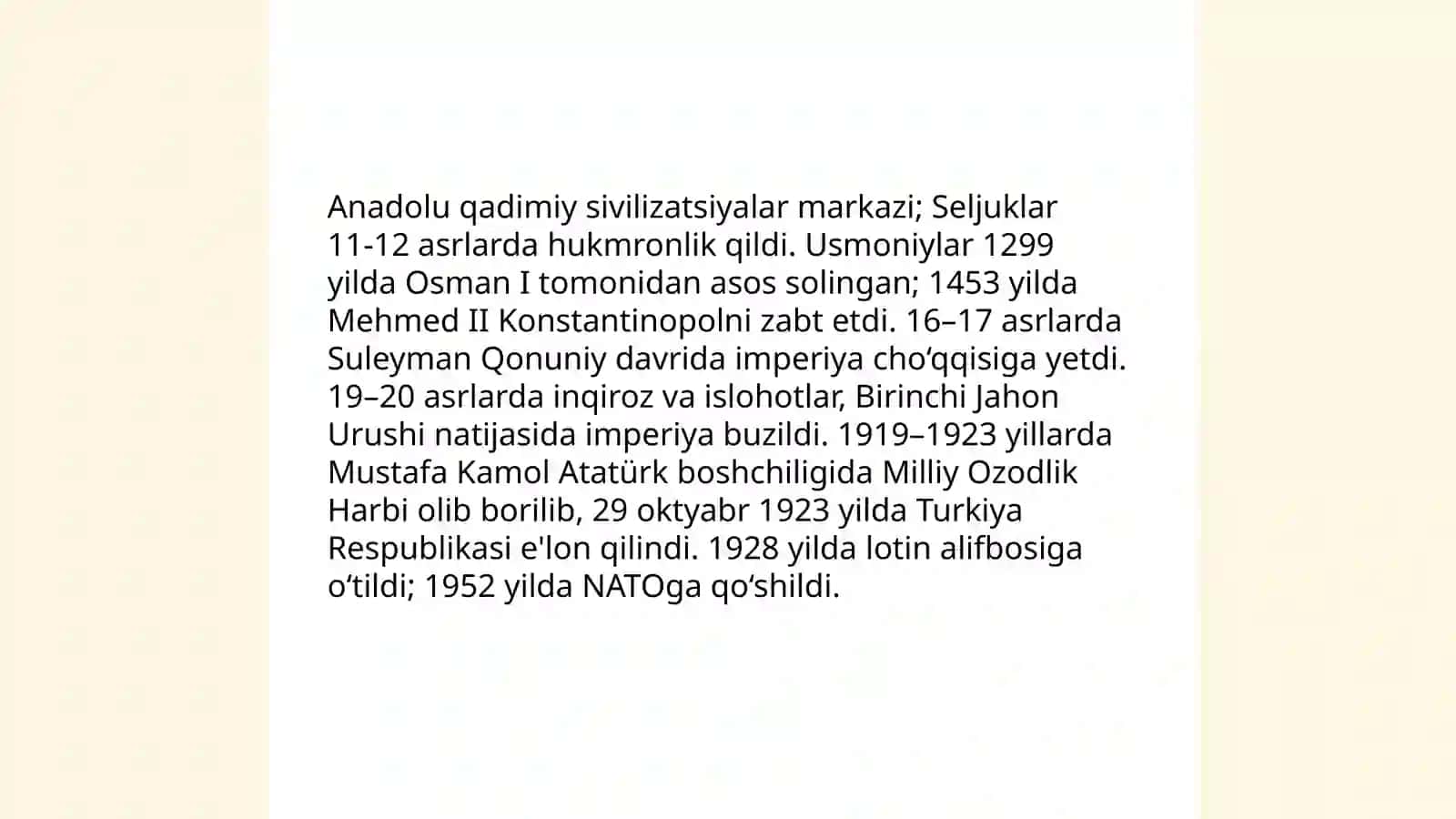 Turkiyaning geografiyasi 4
