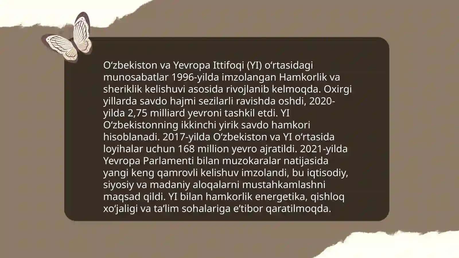 Oʻzbekiston va jahon hamjamiyati 4