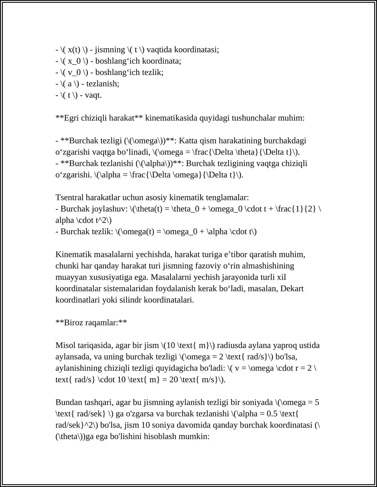 FIZIKA MASALALAR 4