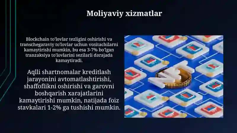 Blokcheyn texnologiyalari ilovalari 4