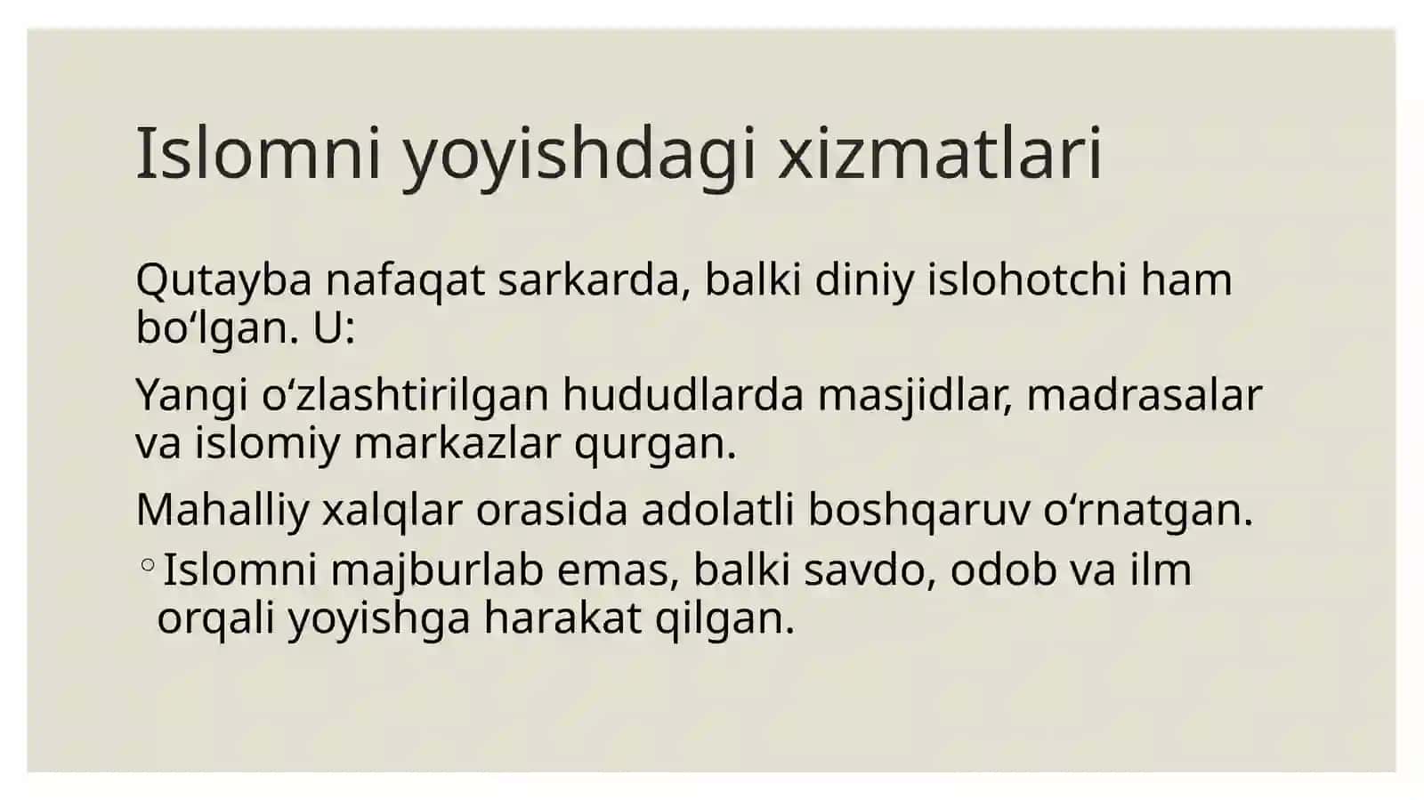 Qutayba ibn Muslim al-Bahiliy 4