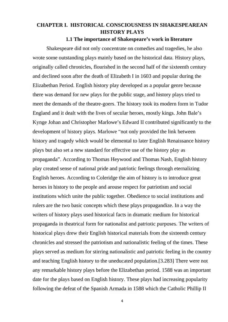 Impact of William Shakespeare to English Language 4