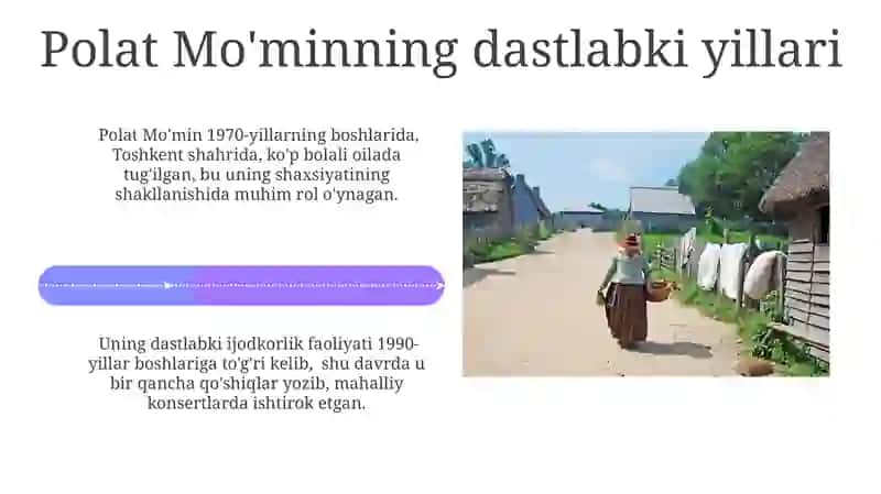 Po'lat Mo'min hayoti va ijodi 4