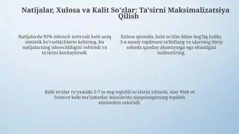 Ilmiy maqolaga rezyume tuzish 4