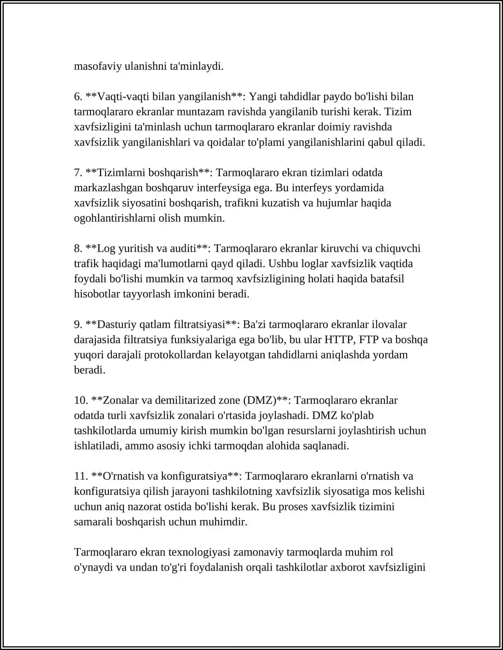 TARMOQLARARO EKRAN TEXNOLOGIYASI 4