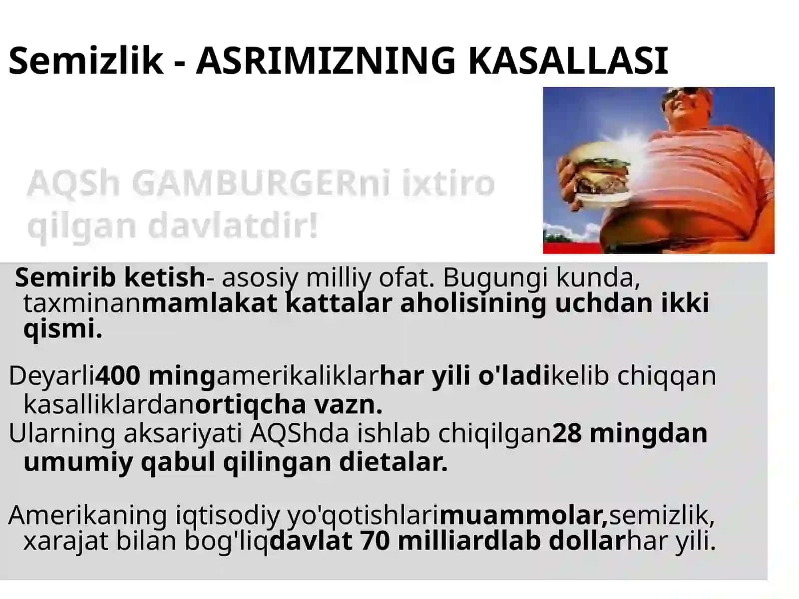 Semirib ketish va ortiqcha vazn 4