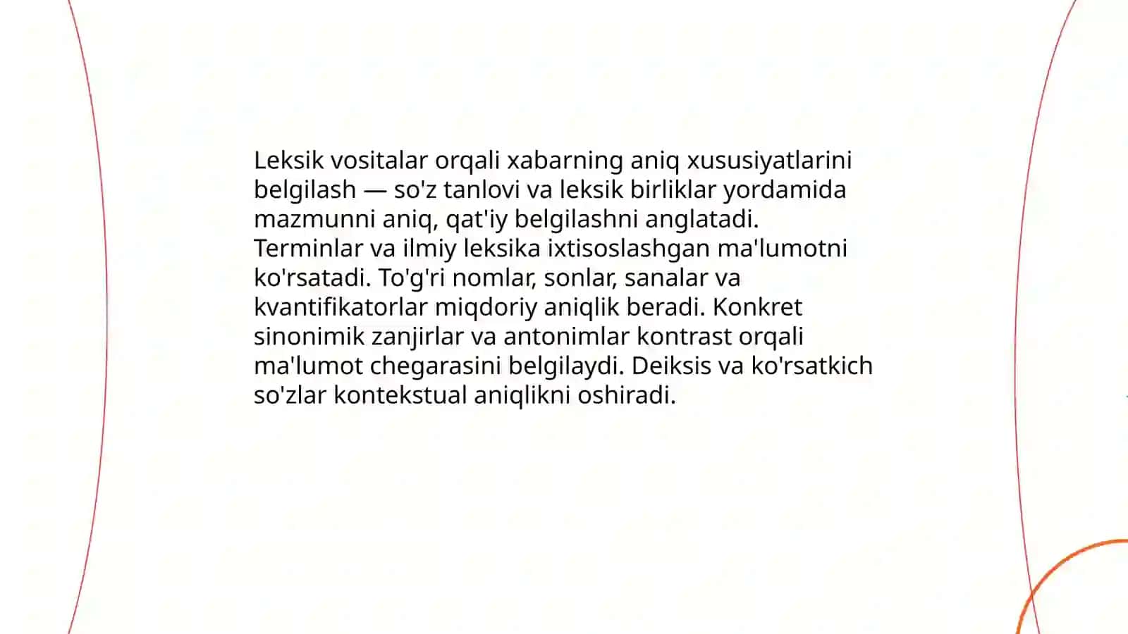 Tushunchalarining taʼrifi 4