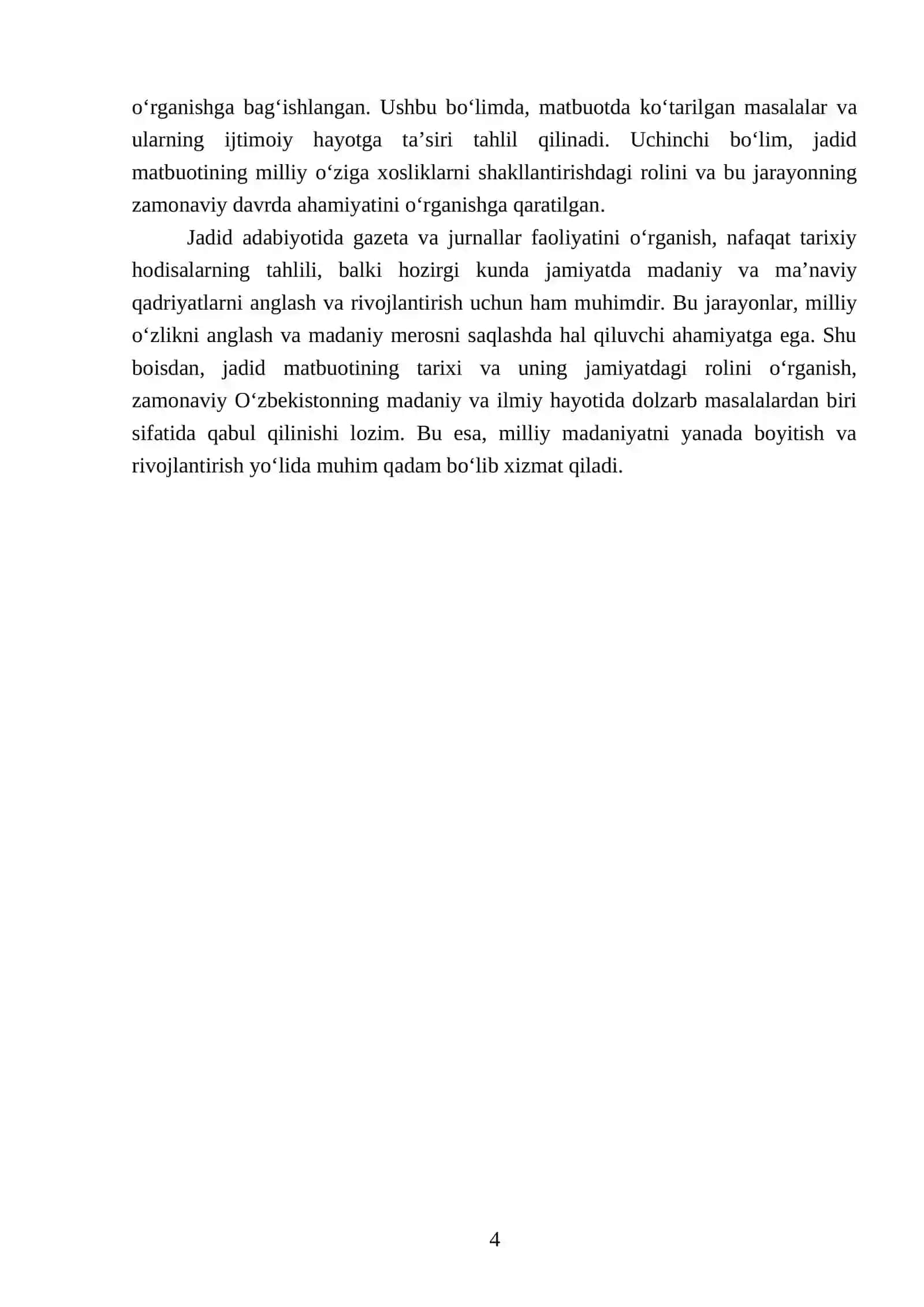 Jadid adabiyotida gazeta va jurnallar faoliyati 4