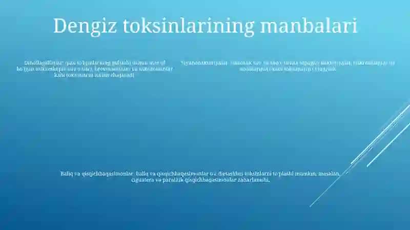 Dengiz Toksinlari 4