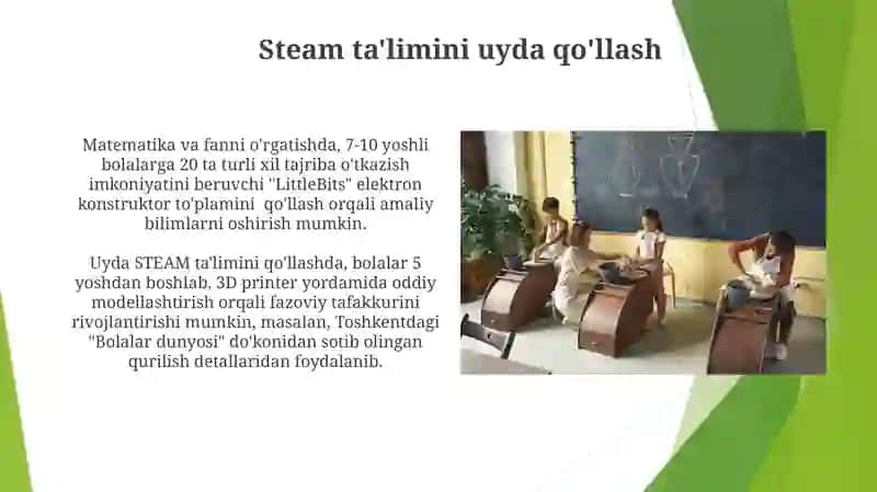 Steam Ta'limi: Kelajak uchun tayyorgarlik 4