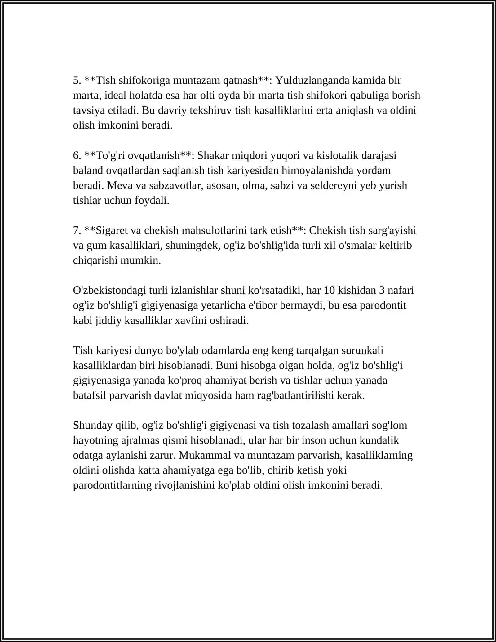 STOMATOLOGIYA XAQIDA 4