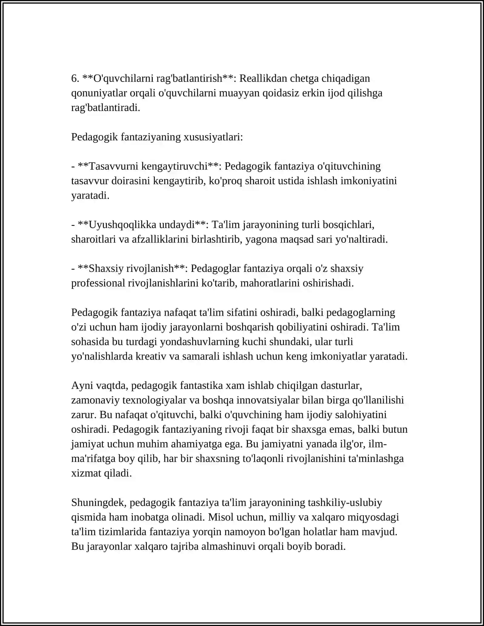 KASBIY PEDAGOGIK FANTAZIYA (XAYOL) 4