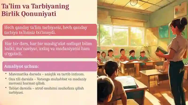 Boshlang‘ich maktabda pedagogik jarayonning qonuniyatlari 4