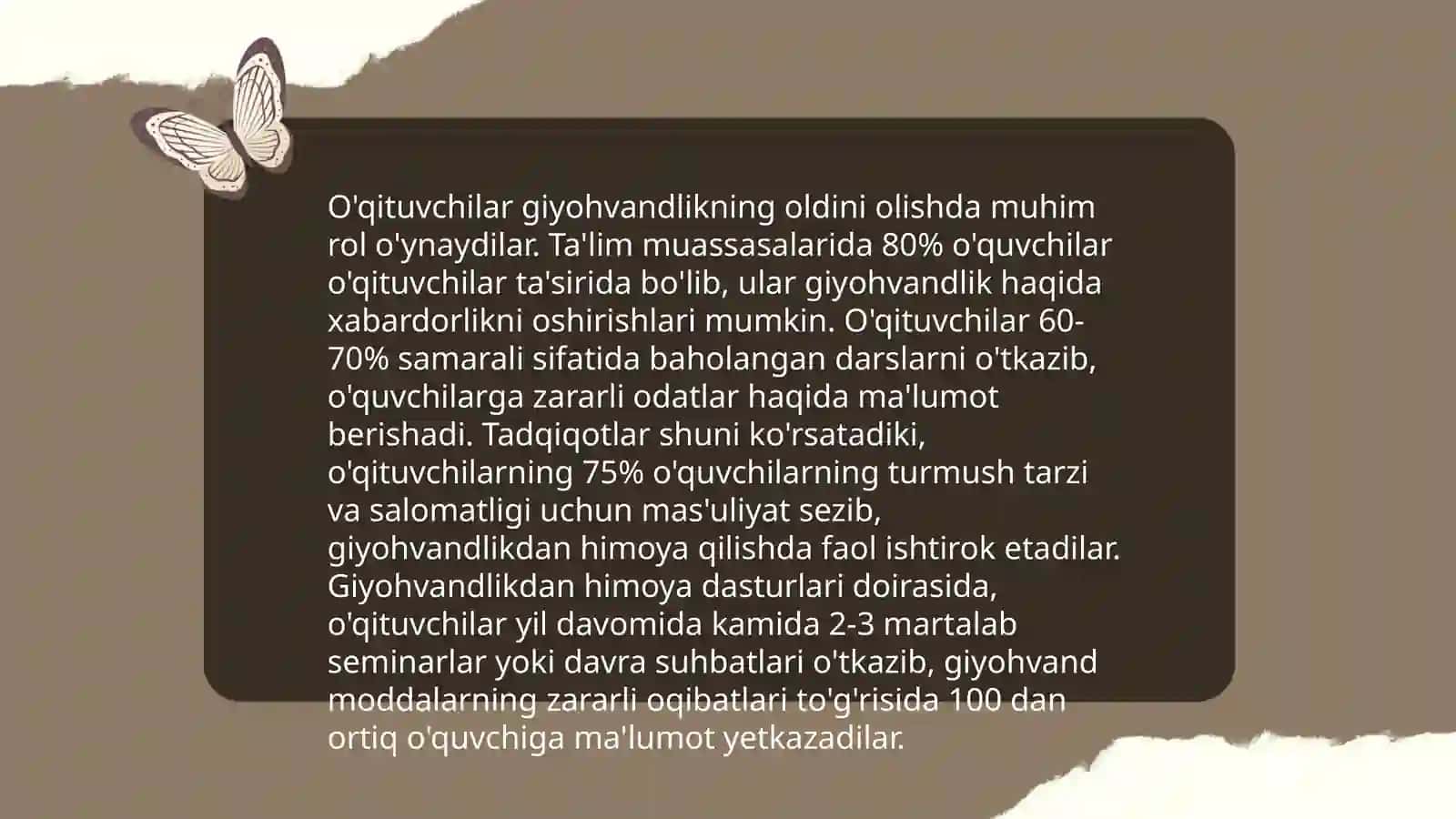 Giyohvandlikning yoshlar orasidagi tarqalishi 4