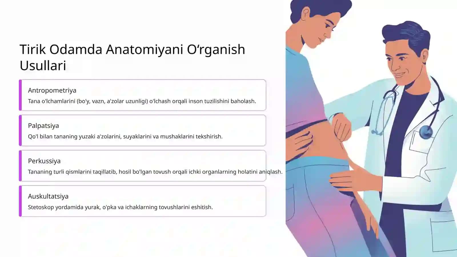 Anatomiyaning asosiy kameralari 4