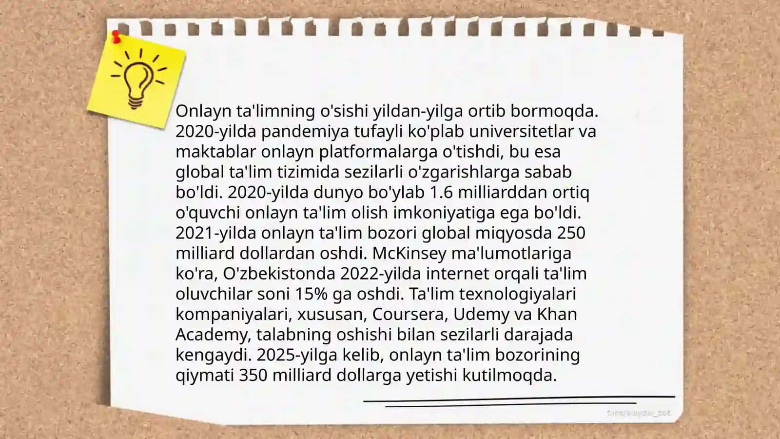 An'anaviy ta'limning afzalliklari 4