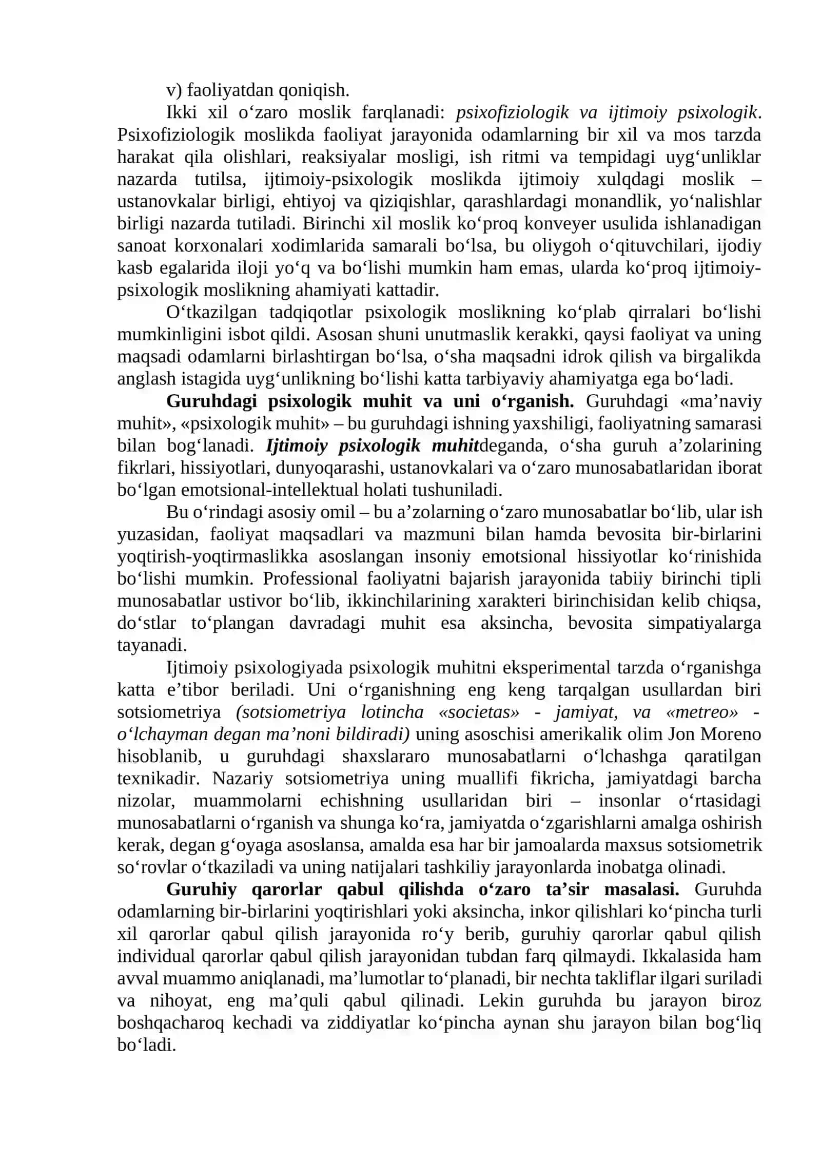 Jamoa va guruh tushunchalari 4