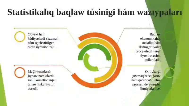 Statistikalıq baqlaw 4