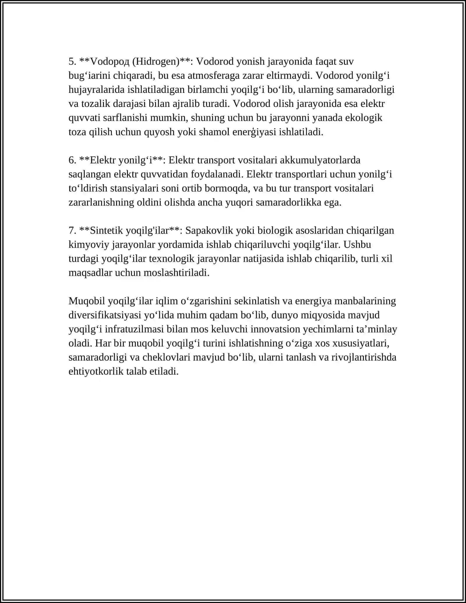 ALTERNATIV YONILGʻILAR 4