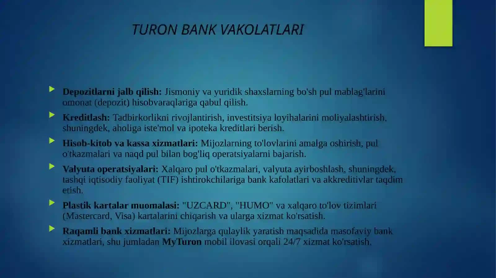 Tarmoqlar Iqtisodiyoti 4